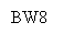 Text Box: BW8